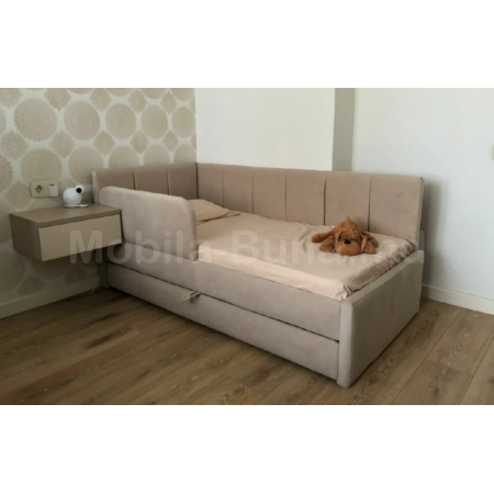 Pat pentru copii cu sertare  A-50